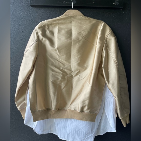 3.1 Phillip Lim - Tromp L'oeil Bomber Jacket- size 8 - Picture 3 of 16